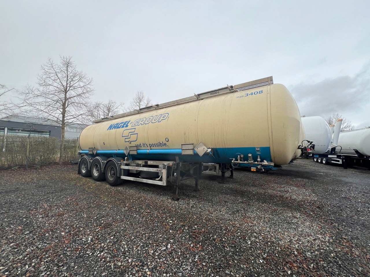 Lag 32000 l Lebensmitteltank mit 3 Kammern, ADR - Semirremolque cisterna: foto 3 Lag 32000 l Lebensmitteltank mit 3 Kammern, ADR - Semirremolque cisterna: foto 3