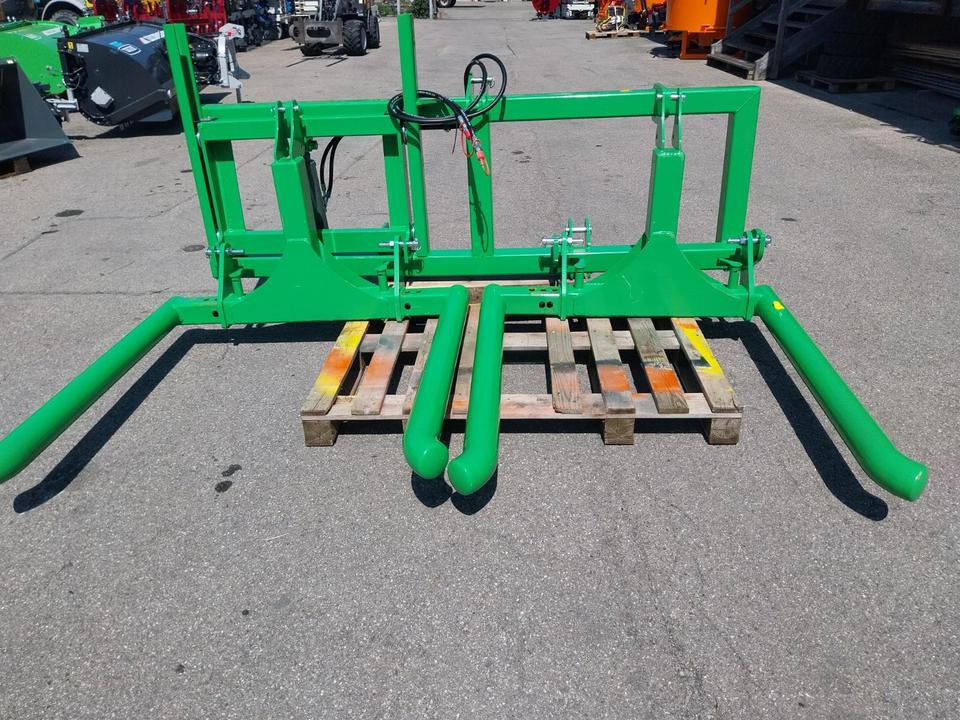 Ballengabel doppelt hydr. Siloballengabel Ballentransportgabel - Equipo para silos: foto 1 Ballengabel doppelt hydr. Siloballengabel Ballentransportgabel - Equipo para silos: foto 1