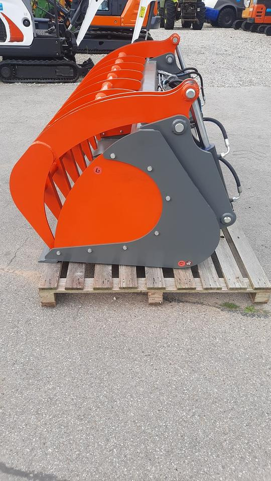 Greifschaufel 2m Euro Frontlader Weideman Hoflader Schaufel - Equipo para silos: foto 5 Greifschaufel 2m Euro Frontlader Weideman Hoflader Schaufel - Equipo para silos: foto 5