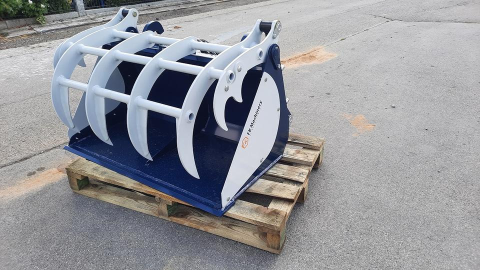 Greifschaufel mini Krokodilgebiss Euro Hoflader Weidemann Giant - Equipo para silos: foto 2 Greifschaufel mini Krokodilgebiss Euro Hoflader Weidemann Giant - Equipo para silos: foto 2