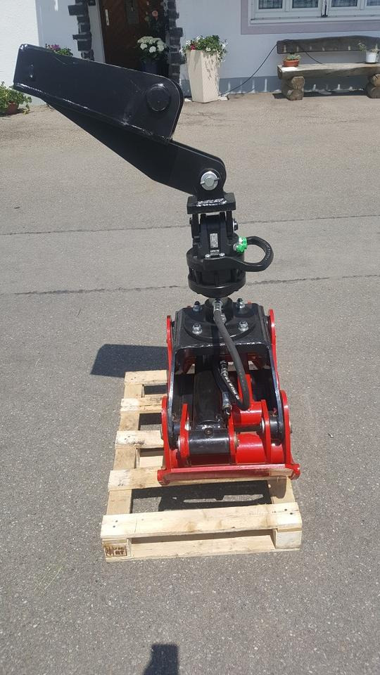 Holzgreifer Holzzangen Forstgreifer Rückezange Minibagger Kubota - Pinza de manipulación: foto 4 Holzgreifer Holzzangen Forstgreifer Rückezange Minibagger Kubota - Pinza de manipulación: foto 4