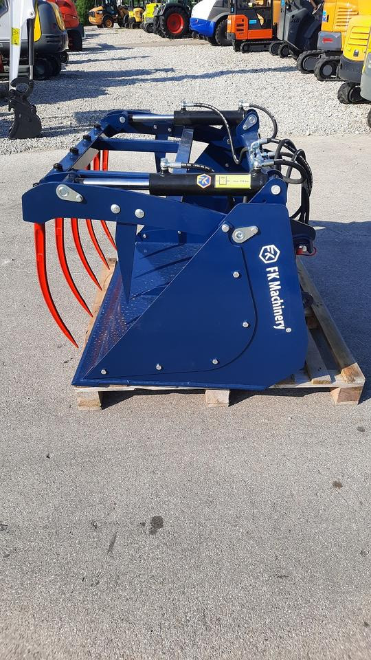 Krokodilschaufel Greifschaufel Weidemann Frontlader Hoflader Euro - Equipo para silos: foto 3 Krokodilschaufel Greifschaufel Weidemann Frontlader Hoflader Euro - Equipo para silos: foto 3