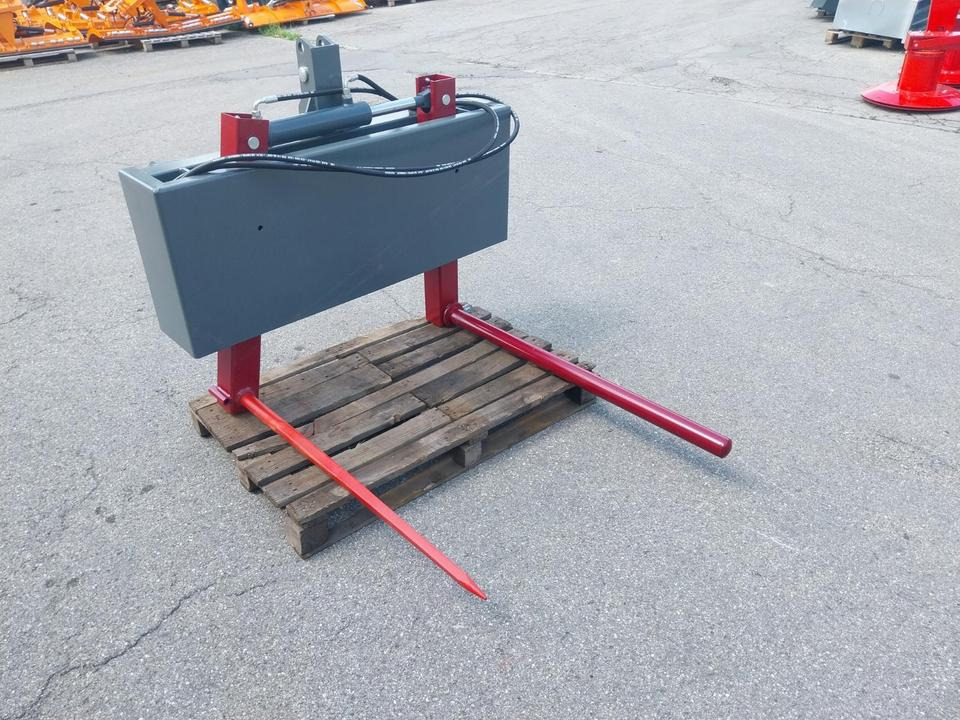 Hydr. Ballengabel Siloballengabel Heuballen Ballenspieß Euro - Equipo para silos: foto 1 Hydr. Ballengabel Siloballengabel Heuballen Ballenspieß Euro - Equipo para silos: foto 1