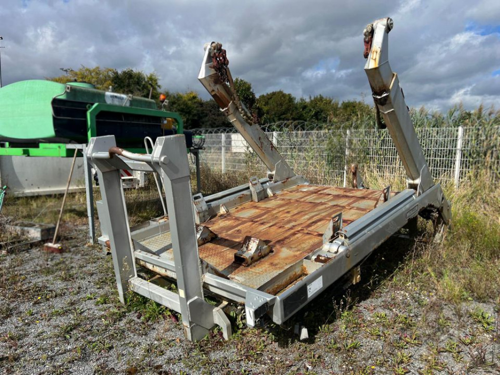 Abrollcontainer Abrollcont. als Meiller Absetzkipper - Camión multibasculante: foto 1 Abrollcontainer Abrollcont. als Meiller Absetzkipper - Camión multibasculante: foto 1