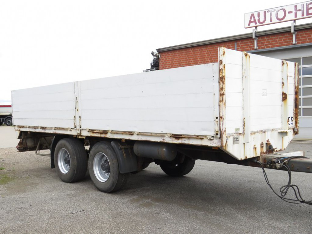 DINKEL Tandemanhänger DTAP 18000 Baustoffanhänger - Remolque plataforma/ Caja abierta: foto 2 DINKEL Tandemanhänger DTAP 18000 Baustoffanhänger - Remolque plataforma/ Caja abierta: foto 2