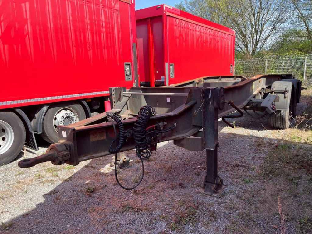 HUEFFERMANN Tandemanhänger HTS 1877 Containeranhänger - Remolque multilift/ Portacontenedores de cadenas: foto 3 HUEFFERMANN Tandemanhänger HTS 1877 Containeranhänger - Remolque multilift/ Portacontenedores de cadenas: foto 3