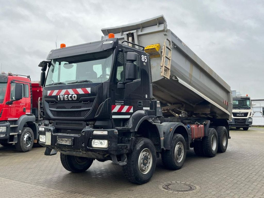 Iveco TRACKER AD450TW 4 Achs Muldenkipper Meiller - Camión volquete: foto 1 Iveco TRACKER AD450TW 4 Achs Muldenkipper Meiller - Camión volquete: foto 1