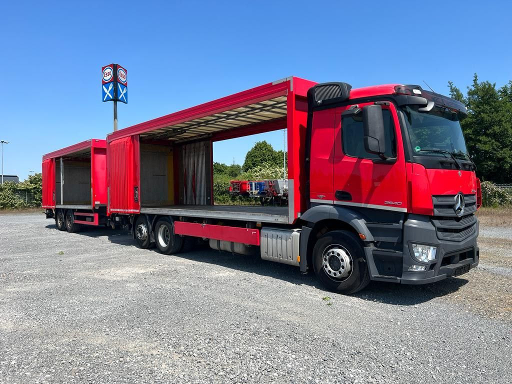 Camión lona Mercedes-Benz Antos 2540 L 6x2 Pritsche LBW Getränke 8,2m, 2to: foto 6