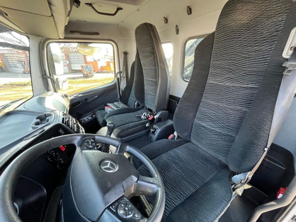 Camión volquete, Camión grúa Mercedes-Benz Atego 1224 K 2-Achs Kipper Kran Hiab +Greiferst.: foto 9