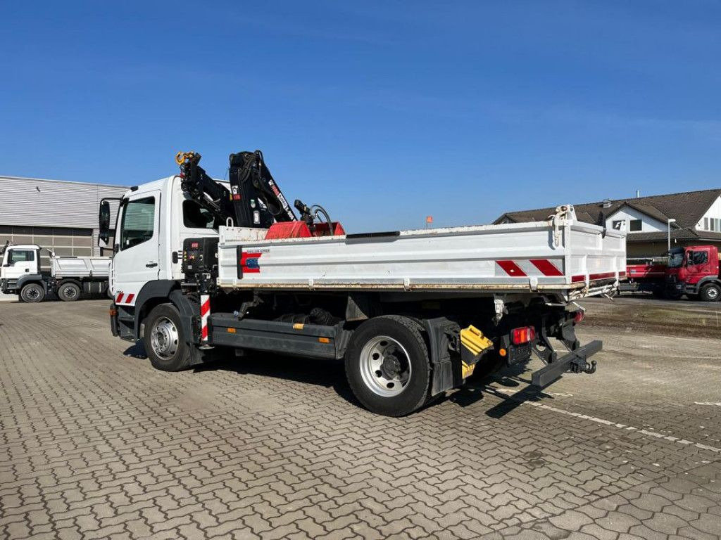 Mercedes-Benz Atego 1224 K 2-Achs Kipper Kran Hiab +Greiferst. - Camión volquete, Camión grúa: foto 3 Mercedes-Benz Atego 1224 K 2-Achs Kipper Kran Hiab +Greiferst. - Camión volquete, Camión grúa: foto 3