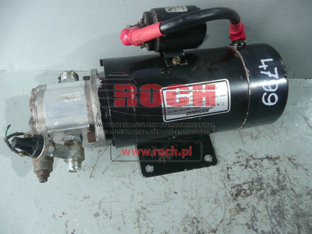 DOOSAN 33G8-34001 + 400917-00025 24V 180A 3040 RPM 62 BAR + ARD1308 24V 300A - Bomba hidráulica: foto 1 DOOSAN 33G8-34001 + 400917-00025 24V 180A 3040 RPM 62 BAR + ARD1308 24V 300A - Bomba hidráulica: foto 1