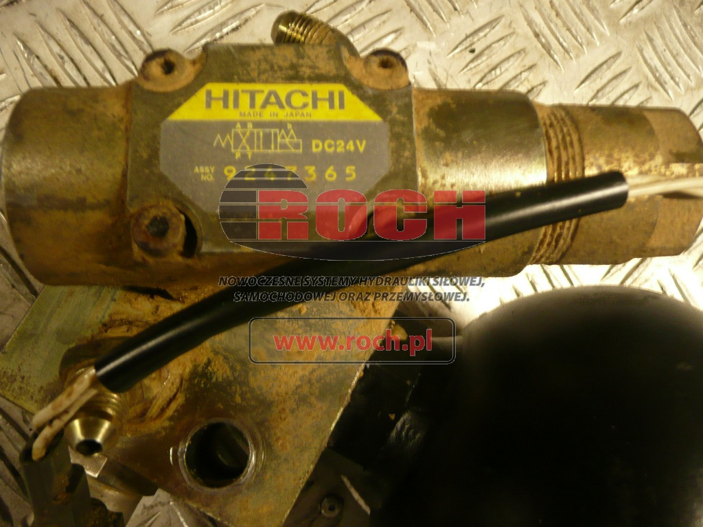 + ELEKTROZAWÓR 9247365 DC 24V + HYDAC V-0,75L - Válvula hidráulica: foto 1 + ELEKTROZAWÓR 9247365 DC 24V + HYDAC V-0,75L - Válvula hidráulica: foto 1