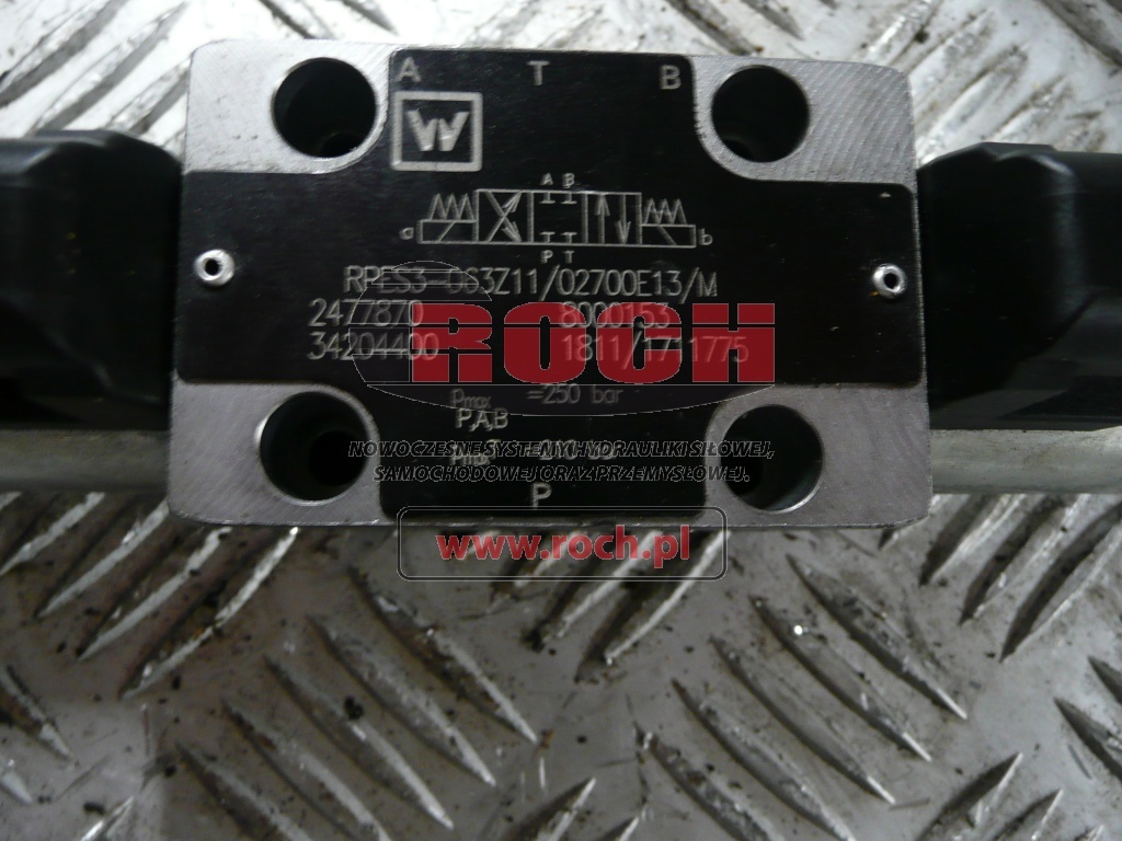 WIRTGEN RPES3-063Z11/02700E13/M 2477870 8000153 34204400 1811/1711 775 + 27642500 - Válvula hidráulica: foto 2 WIRTGEN RPES3-063Z11/02700E13/M 2477870 8000153 34204400 1811/1711 775 + 27642500 - Válvula hidráulica: foto 2