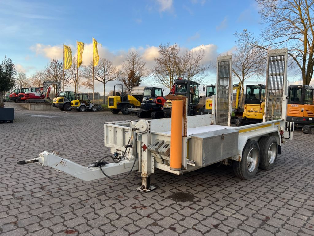 Blomenröhr 552/6900 Tieflader, Rampen, 6,9 to. zGG, TÜV neu - Remolque góndola rebajadas: foto 1 Blomenröhr 552/6900 Tieflader, Rampen, 6,9 to. zGG, TÜV neu - Remolque góndola rebajadas: foto 1