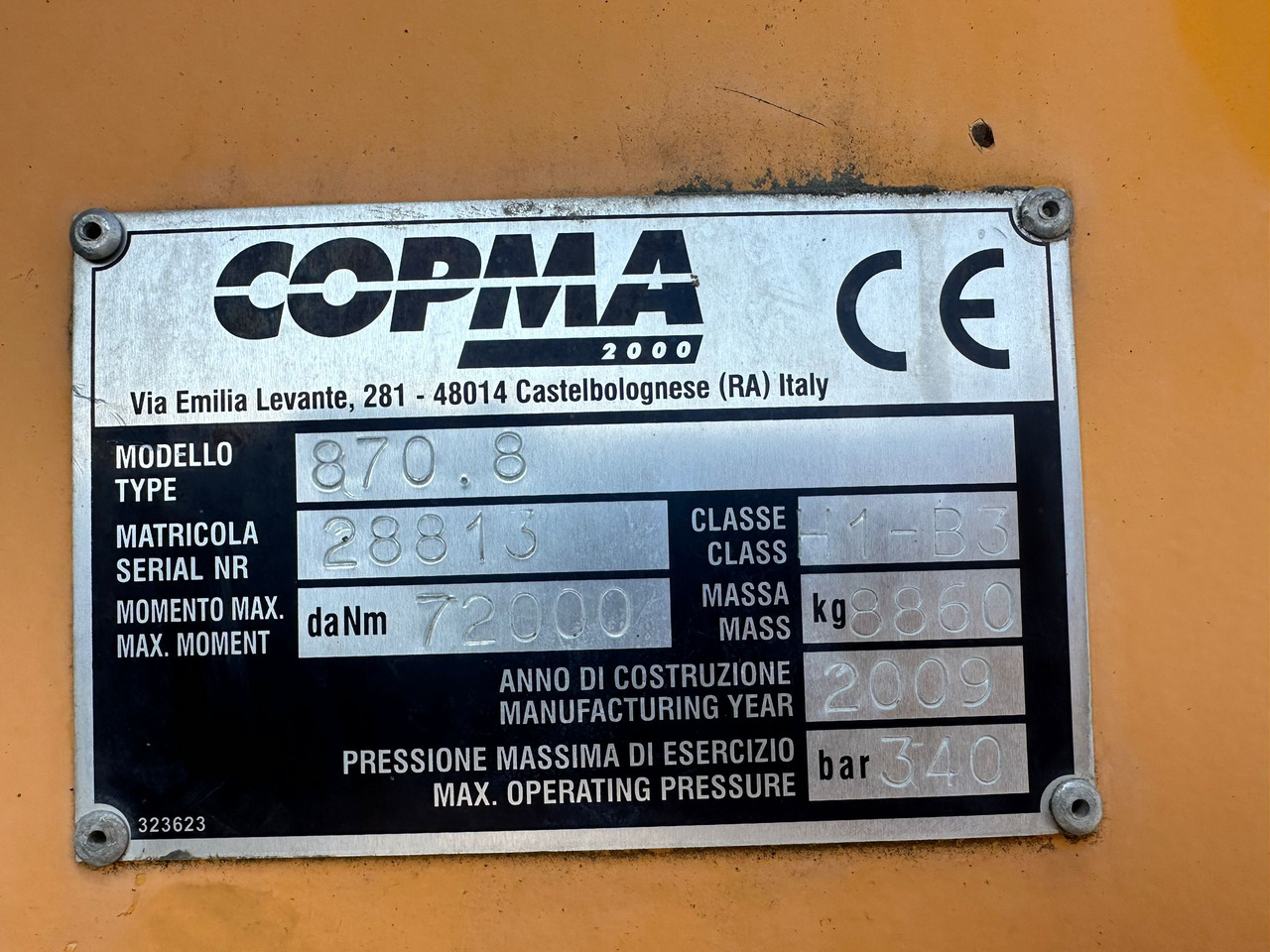 MAN TGS 41.440 Hiab Palfinger Fassi Copma 870 - Camión grúa: foto 4 MAN TGS 41.440 Hiab Palfinger Fassi Copma 870 - Camión grúa: foto 4