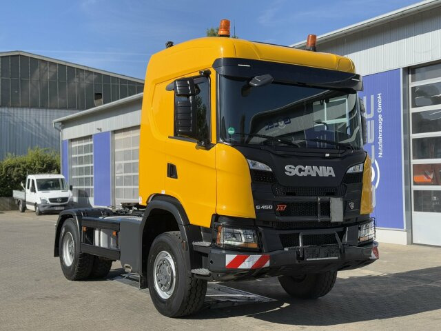 Scania G450 XT 4x4 Euro 6 SZM Kipphydraulik Blatt/ Luft - Cabeza tractora: foto 1 Scania G450 XT 4x4 Euro 6 SZM Kipphydraulik Blatt/ Luft - Cabeza tractora: foto 1