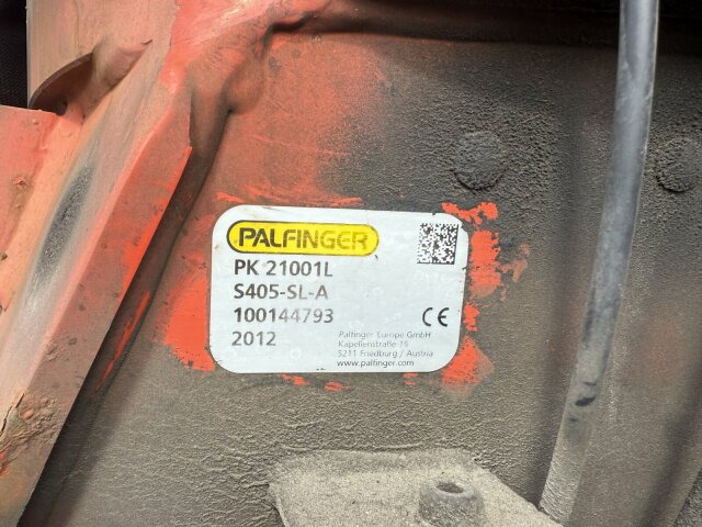 DAF XF 480 Pritsche Kran Plafinger 21000L - Camión caja abierta, Camión grúa: foto 5 DAF XF 480 Pritsche Kran Plafinger 21000L - Camión caja abierta, Camión grúa: foto 5