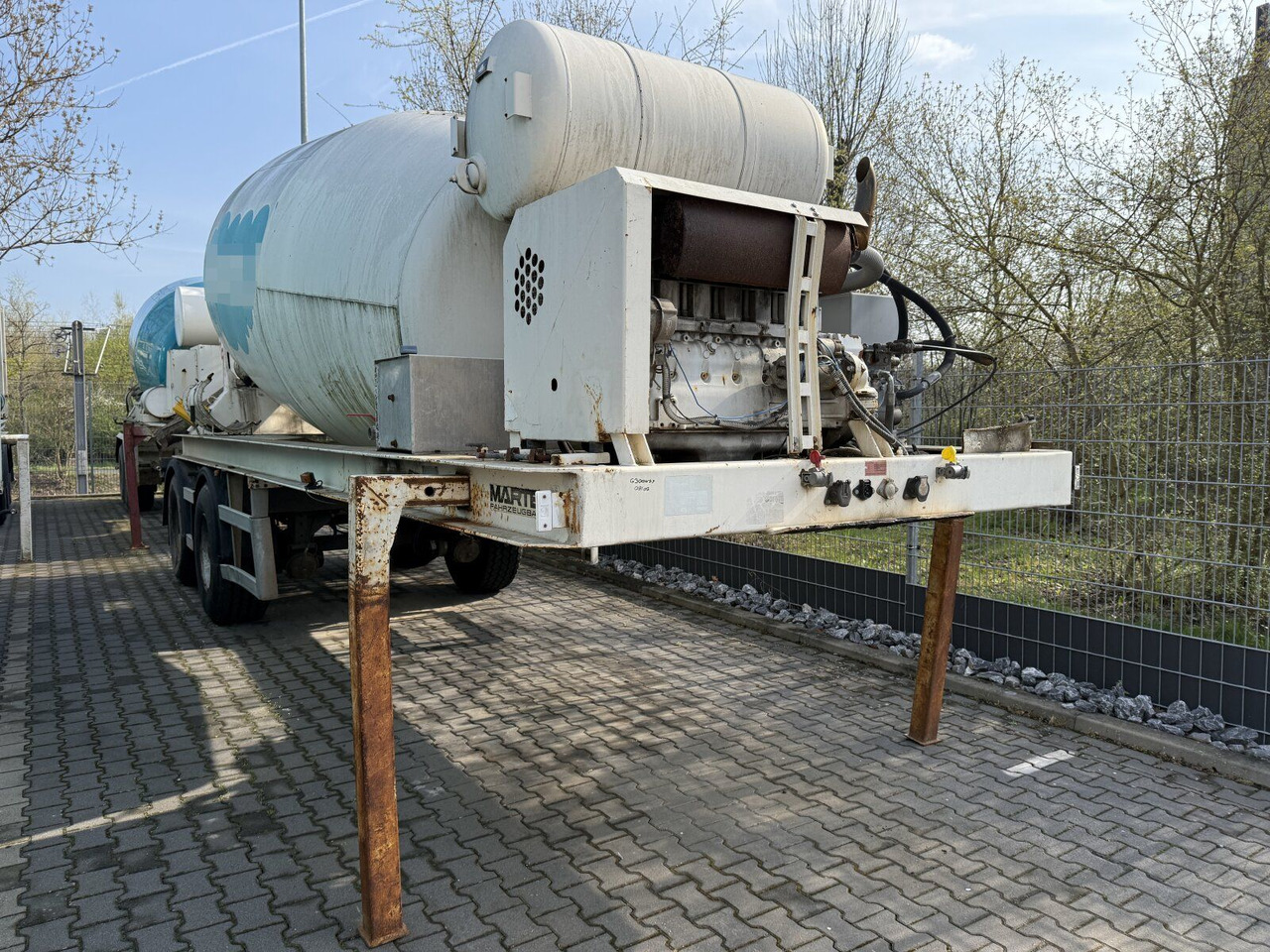Intermix 10 m³ Betonmischer Auflieger mit Motor - Camión hormigonera: foto 1 Intermix 10 m³ Betonmischer Auflieger mit Motor - Camión hormigonera: foto 1