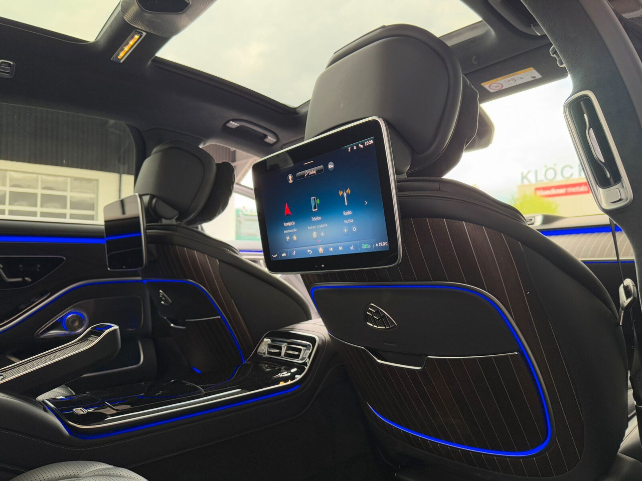 Sedan Maybach Mercedes Benz S680 Maybach V12 High-End -Paket: foto 22