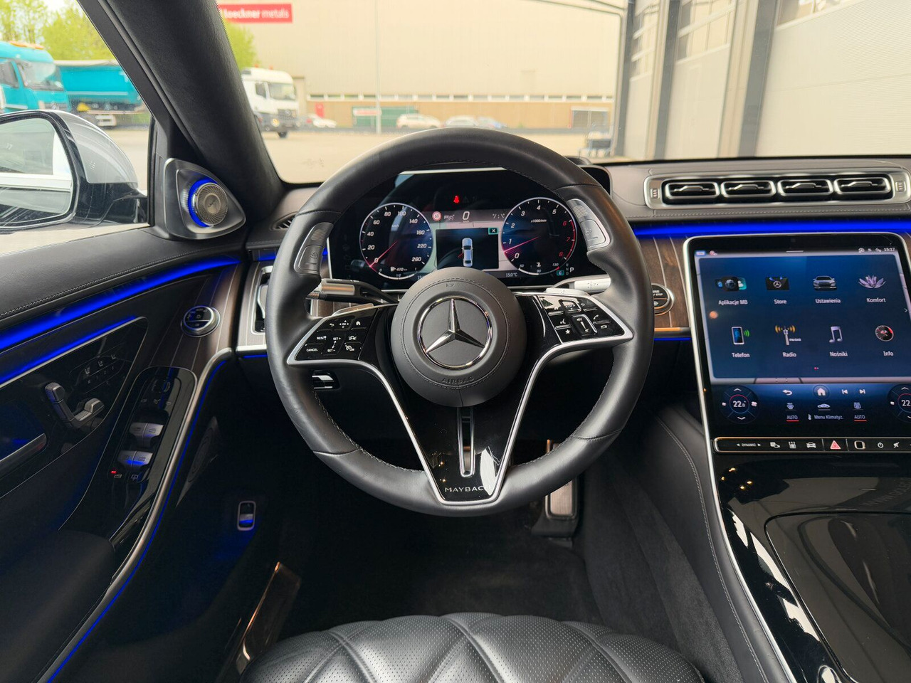 Sedan Maybach Mercedes Benz S680 Maybach V12 High-End -Paket: foto 16