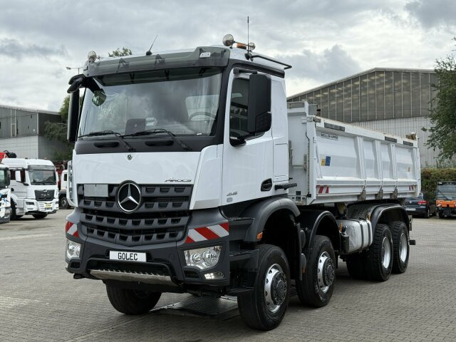 Mercedes-Benz 4145 8x8 Meiler Dreiseitenkipper Bordmatik - Camión volquete: foto 1 Mercedes-Benz 4145 8x8 Meiler Dreiseitenkipper Bordmatik - Camión volquete: foto 1