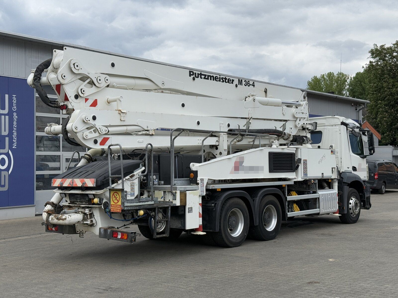 Mercedes-Benz AROCS 2840 6x4 Betonp. Putzmeister BSF36-4.16HLS - Camión bomba de hormigón: foto 4 Mercedes-Benz AROCS 2840 6x4 Betonp. Putzmeister BSF36-4.16HLS - Camión bomba de hormigón: foto 4