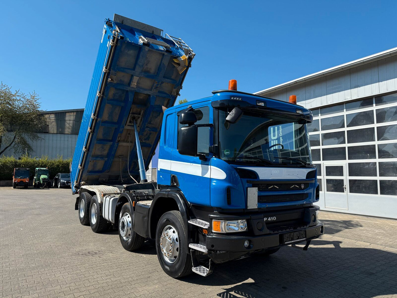 Scania P 410 8x4 Dreiseitenkipper DAUTEL - Camión volquete: foto 2 Scania P 410 8x4 Dreiseitenkipper DAUTEL - Camión volquete: foto 2