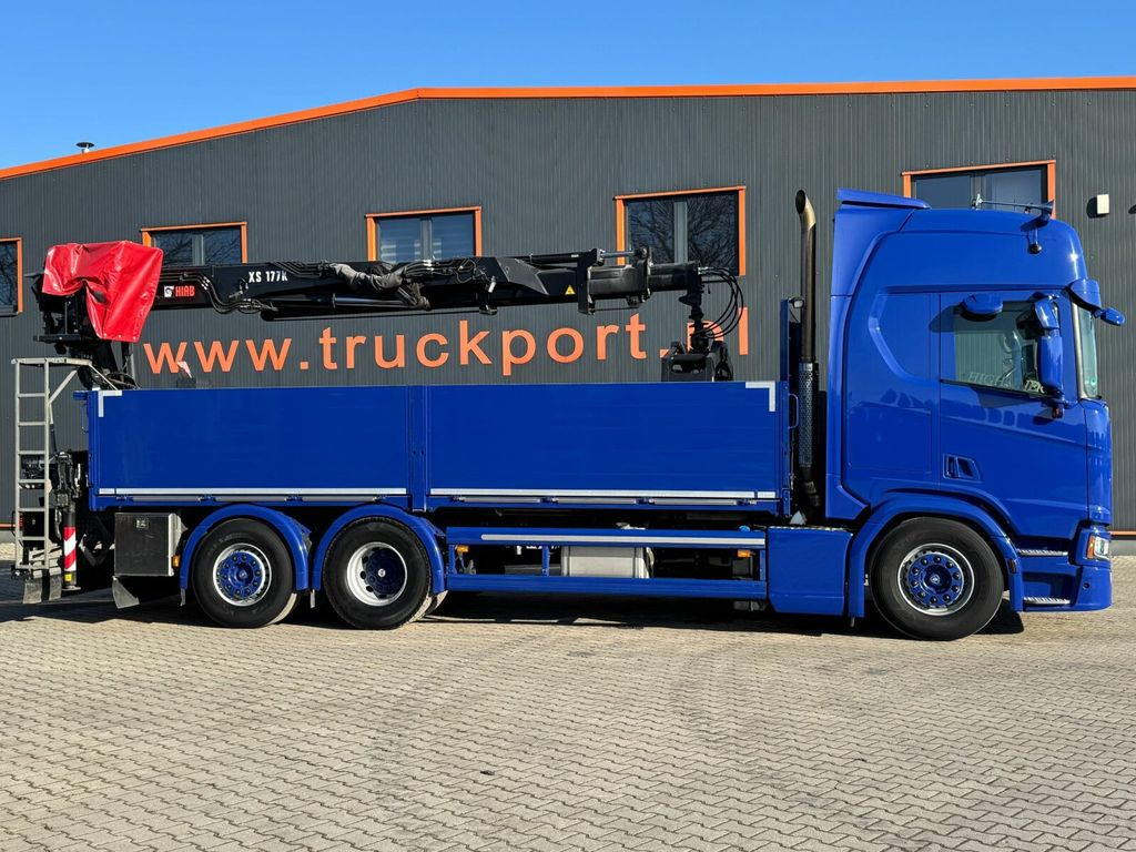 Scania R500 6x2 Pritsche mit Kran HIAB 177K PRO - Camión grúa: foto 4 Scania R500 6x2 Pritsche mit Kran HIAB 177K PRO - Camión grúa: foto 4