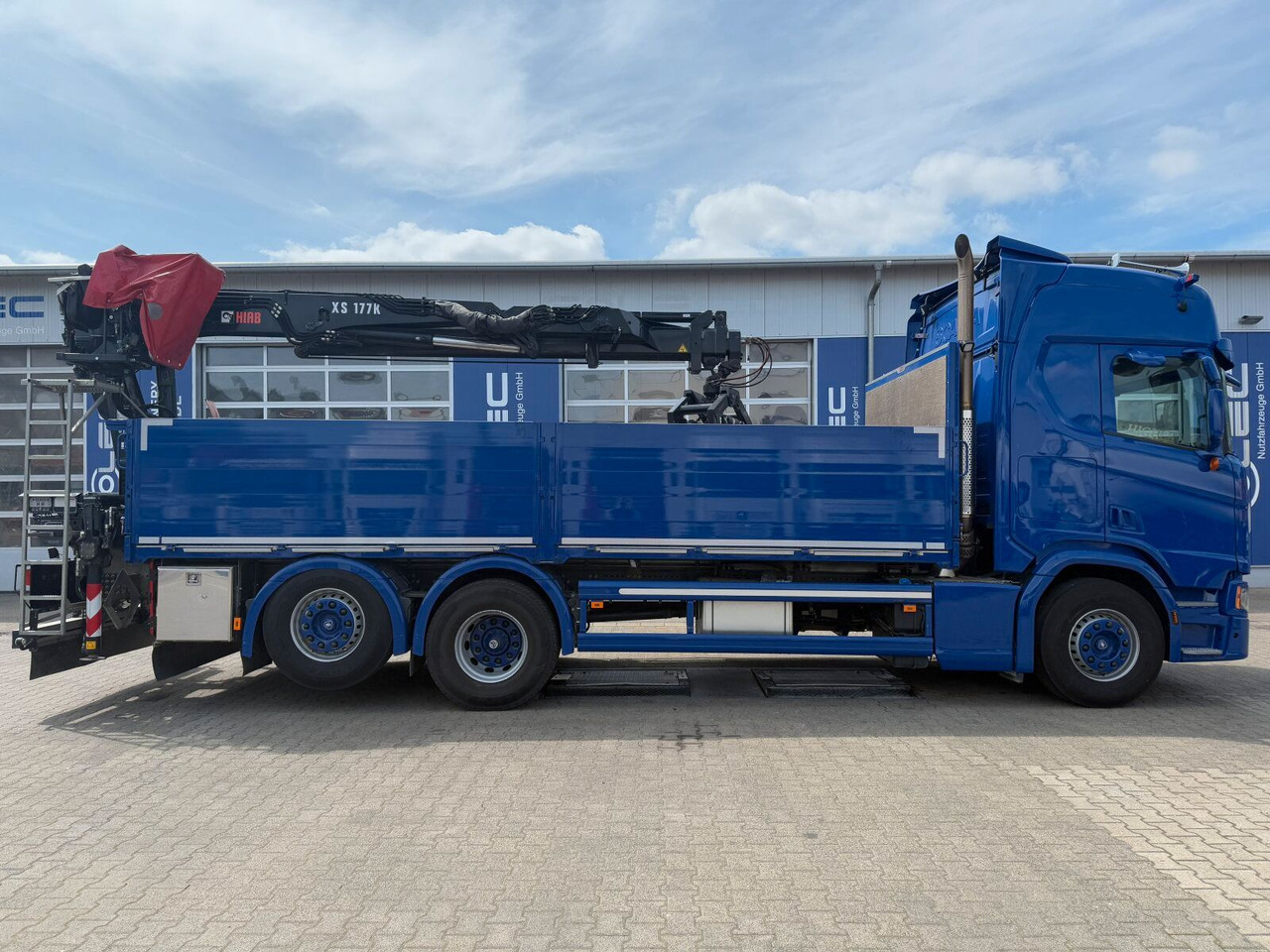 Scania R500 6x2 Pritsche mit Kran HIAB 177K PRO Scania R500 6x2 Pritsche mit Kran HIAB 177K PRO - Camión caja abierta, Camión grúa: foto 2 Scania R500 6x2 Pritsche mit Kran HIAB 177K PRO Scania R500 6x2 Pritsche mit Kran HIAB 177K PRO - Camión caja abierta, Camión grúa: foto 2