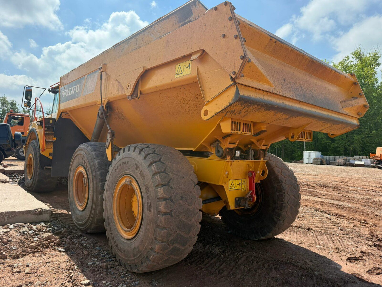 Camión volquete Volvo A25G Dumper 22,7 Ton TOP gepflegt: foto 9