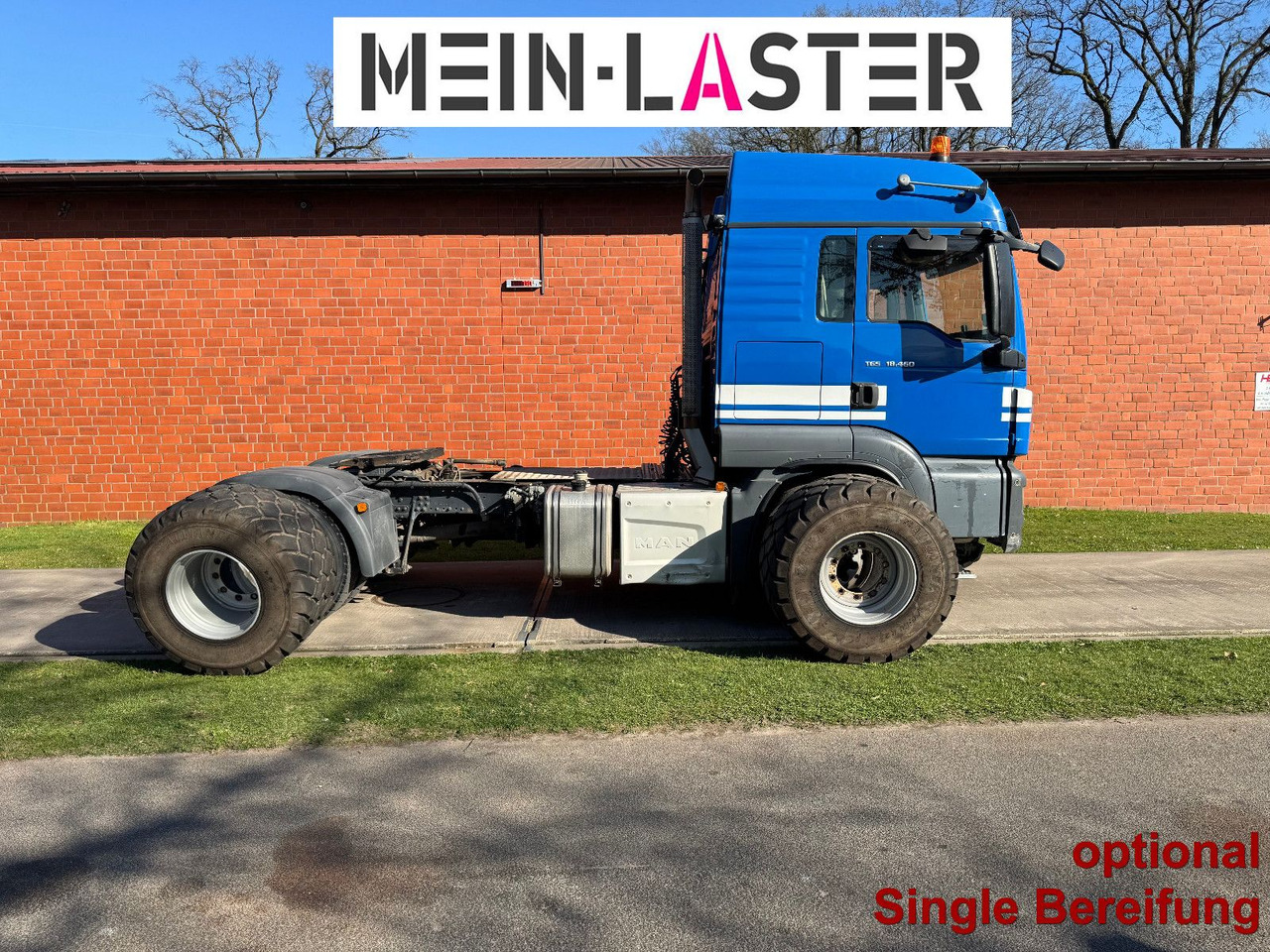 MAN 18.400 4x4 HD LOF + Kipphydraulik Single Reifen - Cabeza tractora: foto 3 MAN 18.400 4x4 HD LOF + Kipphydraulik Single Reifen - Cabeza tractora: foto 3