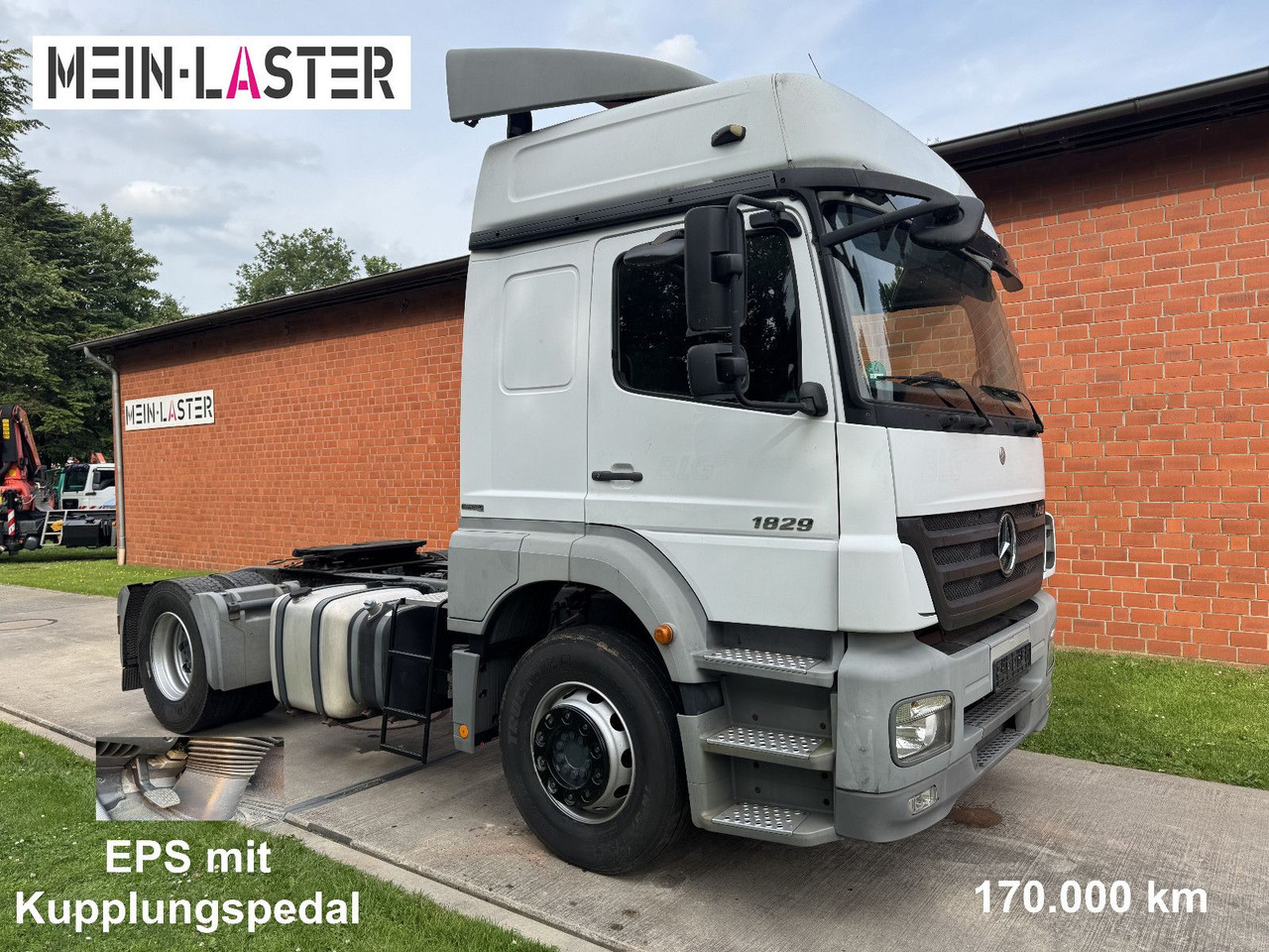 Cabeza tractora Mercedes-Benz Axor 1829 nur 170.070 km Bett Klima: foto 1