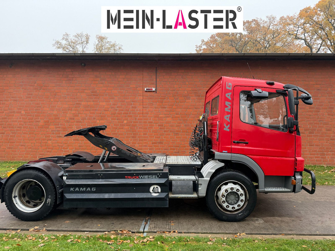 Mercedes-Benz Kamag Wiesel Terberg Rangier SZM 40 km/h - Cabeza tractora: foto 2 Mercedes-Benz Kamag Wiesel Terberg Rangier SZM 40 km/h - Cabeza tractora: foto 2