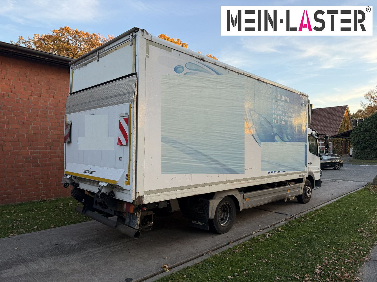 Mercedes-Benz Atego 816 LBW Klima 3 Sitzer - Furgoneta caja cerrada: foto 4 Mercedes-Benz Atego 816 LBW Klima 3 Sitzer - Furgoneta caja cerrada: foto 4