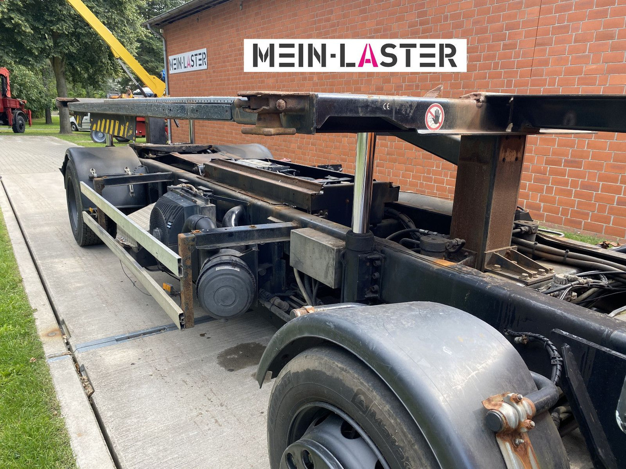 Camión portacontenedore/ Intercambiable Mercedes-Benz Kamag Wiesel Umsetzter Sattelplatte: foto 18