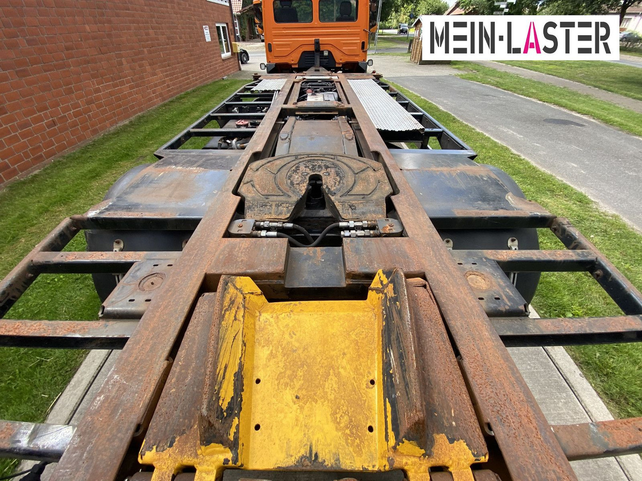 Camión portacontenedore/ Intercambiable Mercedes-Benz Kamag Wiesel Umsetzter Sattelplatte: foto 17