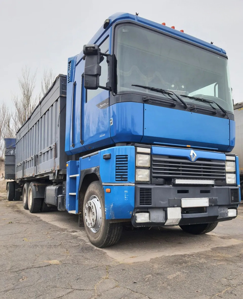 RENAULT Magnum 430 6x2 Grain truck - Camión caja abierta: foto 1 RENAULT Magnum 430 6x2 Grain truck - Camión caja abierta: foto 1