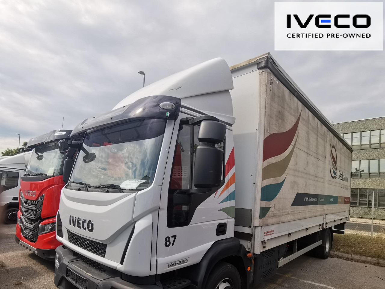 IVECO Pritsche-Schiebeplane-LBW - Camión lona: foto 1 IVECO Pritsche-Schiebeplane-LBW - Camión lona: foto 1