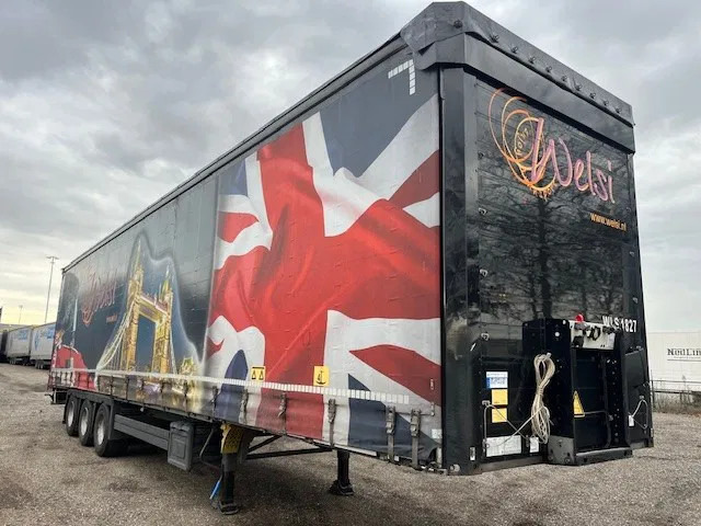 Schmitz Cargobull 5x 2018 XL vario SCB mega curtain siders with alu side boards - Semirremolque caja cerrada: foto 1 Schmitz Cargobull 5x 2018 XL vario SCB mega curtain siders with alu side boards - Semirremolque caja cerrada: foto 1