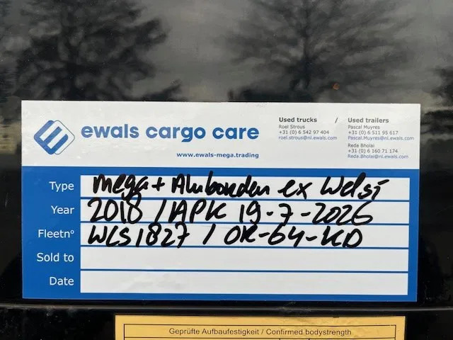 Schmitz Cargobull 5x 2018 XL vario SCB mega curtain siders with alu side boards - Semirremolque caja cerrada: foto 3 Schmitz Cargobull 5x 2018 XL vario SCB mega curtain siders with alu side boards - Semirremolque caja cerrada: foto 3