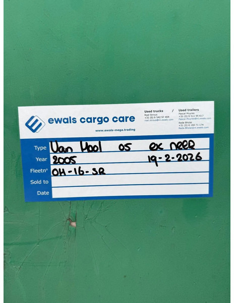 Van Hool 2005 Van Hool mega schuifzeiler met liftas & kooiaap aansluiting - Semirremolque caja cerrada: foto 4 Van Hool 2005 Van Hool mega schuifzeiler met liftas & kooiaap aansluiting - Semirremolque caja cerrada: foto 4