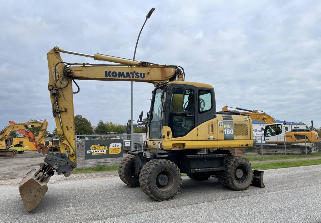 Komatsu PW 160 ES-7K Clima German machine! - Excavadora de ruedas: foto 5 Komatsu PW 160 ES-7K Clima German machine! - Excavadora de ruedas: foto 5