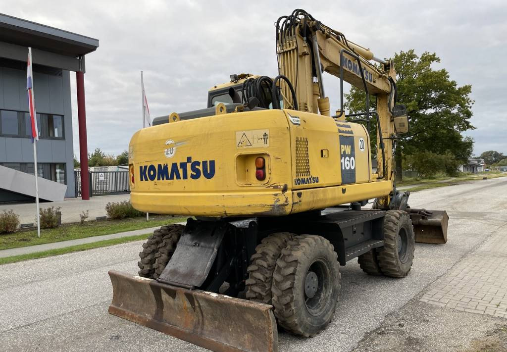 Komatsu PW 160 ES-7K Clima German machine! - Excavadora de ruedas: foto 4 Komatsu PW 160 ES-7K Clima German machine! - Excavadora de ruedas: foto 4