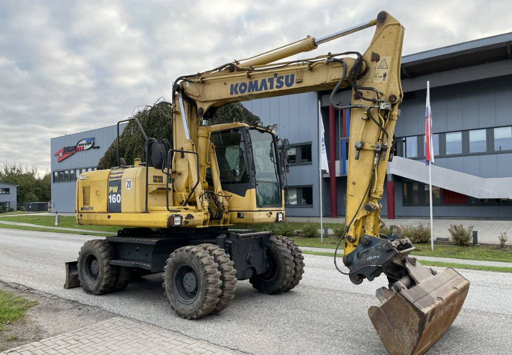 Komatsu PW 160 ES-7K Clima German machine! - Excavadora de ruedas: foto 2 Komatsu PW 160 ES-7K Clima German machine! - Excavadora de ruedas: foto 2