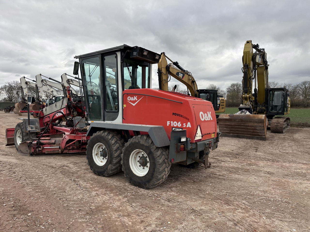 O&K F 106.5 - 6x6 Laser Topcon- Klima Cummins 6 Zyl. - Grader: foto 5 O&K F 106.5 - 6x6 Laser Topcon- Klima Cummins 6 Zyl. - Grader: foto 5