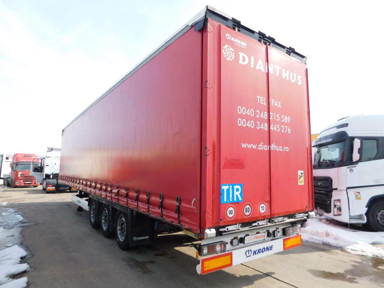 Krone Sd - Semirremolque lona: foto 4 Krone Sd - Semirremolque lona: foto 4