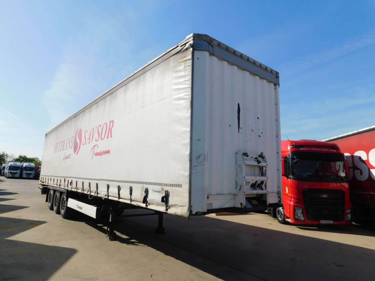 Krone Sd da06clnf - Semirremolque lona: foto 2 Krone Sd da06clnf - Semirremolque lona: foto 2