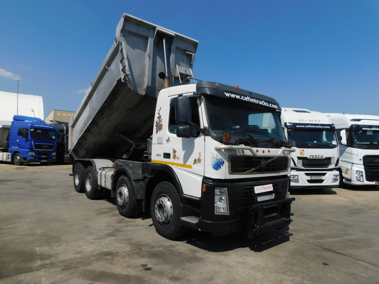Volvo Fm 12 - Camión volquete: foto 2 Volvo Fm 12 - Camión volquete: foto 2