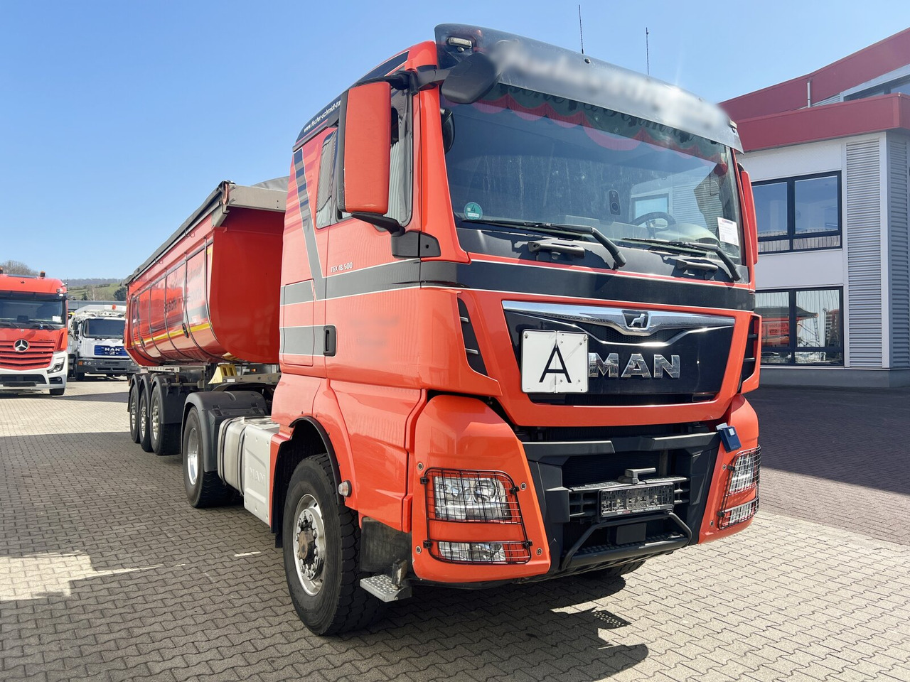 Cabeza tractora MAN TGX 18.500 4X4H BLS TGX 18.500 4X4H BLS, PriTarder, HydroDrive, Kipphydraulik: foto 10