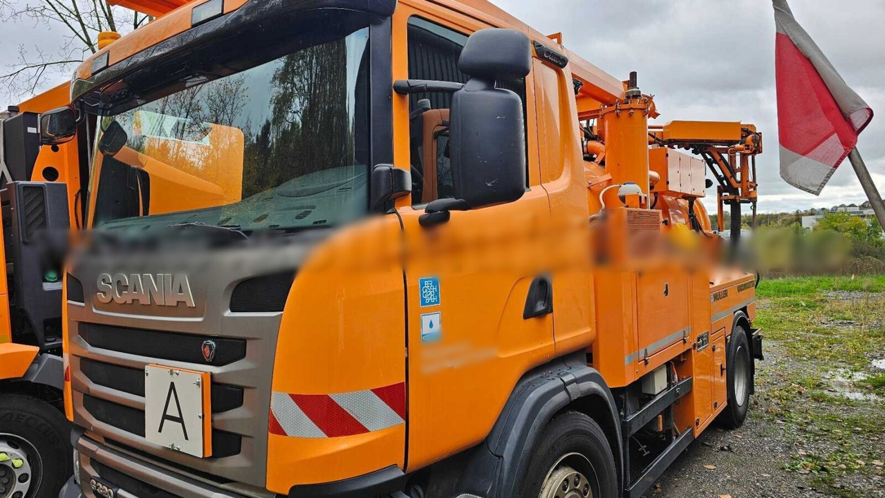 Scania G 320 4x2 G 320 4x2, Müller Vacumaster ca. 5,5m³, Funk - Camión: foto 1 Scania G 320 4x2 G 320 4x2, Müller Vacumaster ca. 5,5m³, Funk - Camión: foto 1